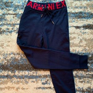 NWT A/X Armani Exchange Navy Sweatpants, Joggers
